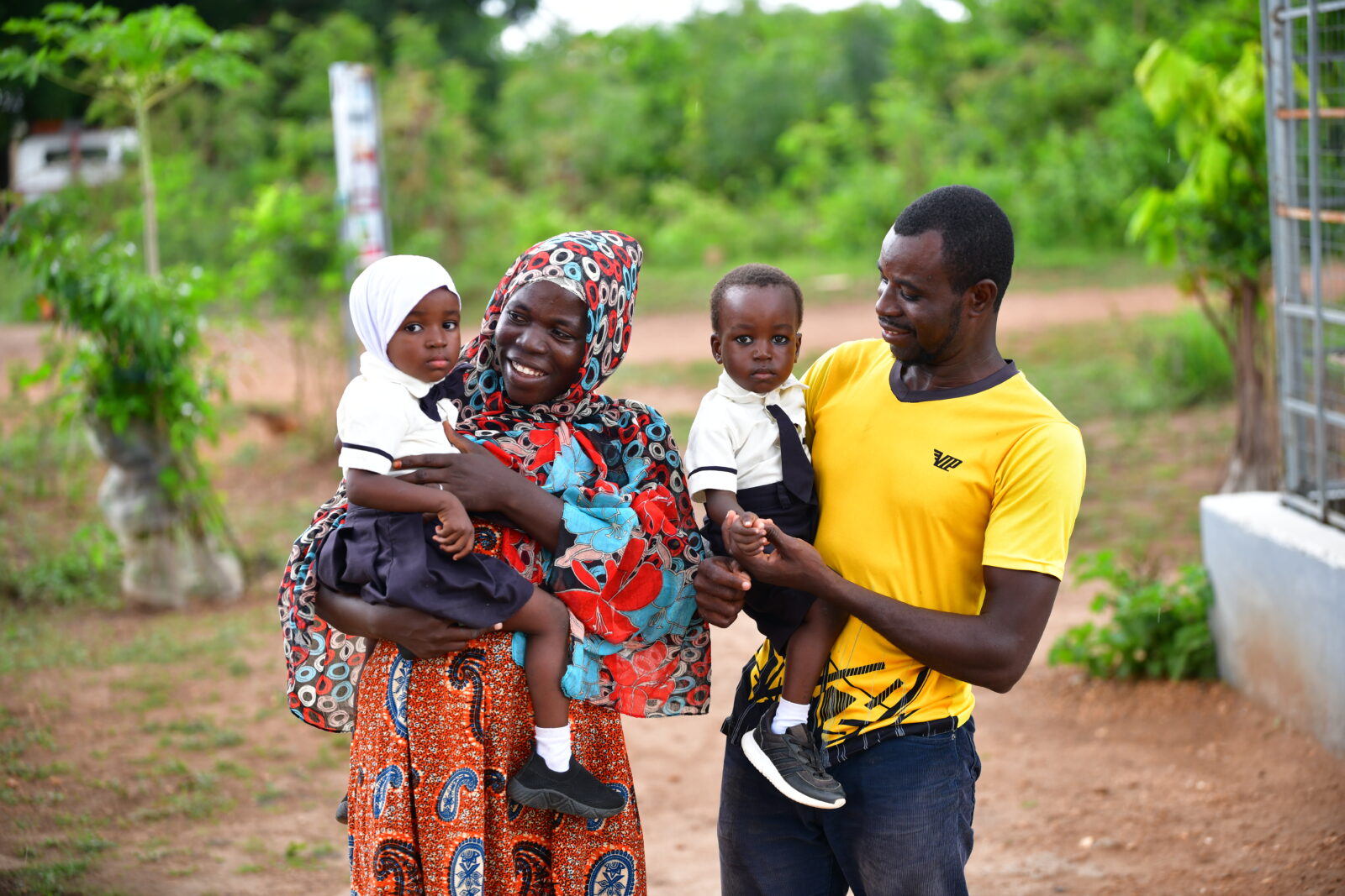 familie in Ghana